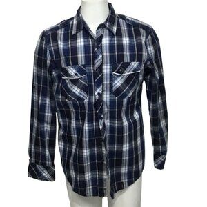 Straight FADED Men's Blue Vintage Shirt